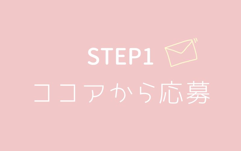 Club NANA 尼崎の選考の流れSTEP1