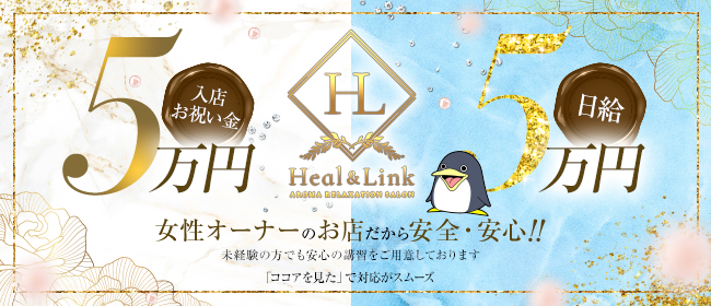 Heal & Link【ヒールリンク】(佐賀市近郊)の一般メンズエステ(ルーム型)求人・高収入バイトPR画像1