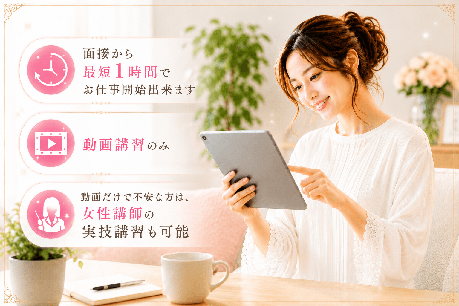 「LUXY（ラグジー）」の応募から採用までの流れSTEP3