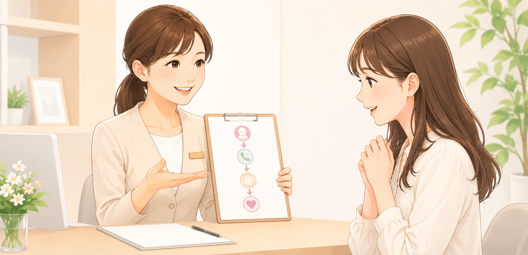 「当たりスパ」の入店の流れ2