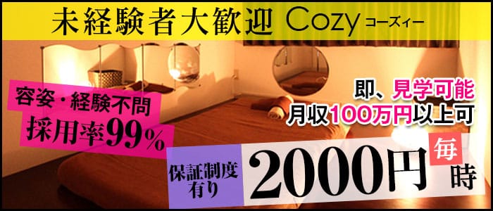 「メンズエステCozy(コーズィー)赤羽店」の未経験歓迎アピール画像1枚目