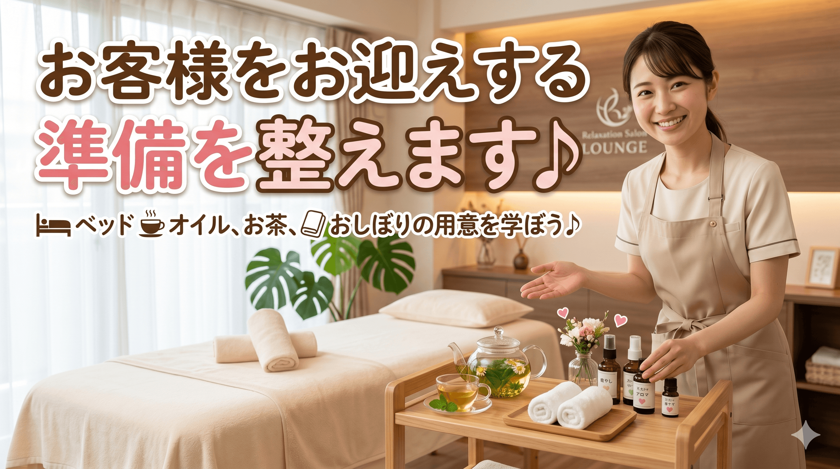 「ナチュラ～NATURA～」の入店の流れ3