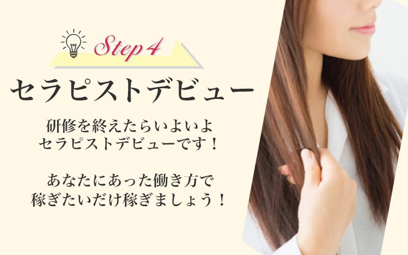 「AROMA PRIMERA（アロマ プリメーラ）」の応募から採用までの流れSTEP4