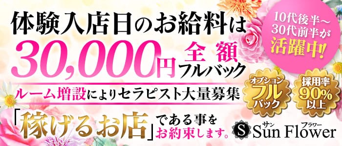 「sunflower～サンフラワー」の1日体験バイトアピール画像1枚目