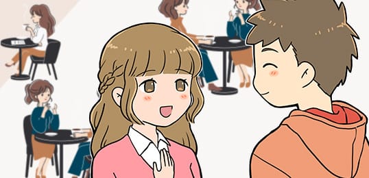 「AromaBelle（アロマベル）」の入店の流れ1