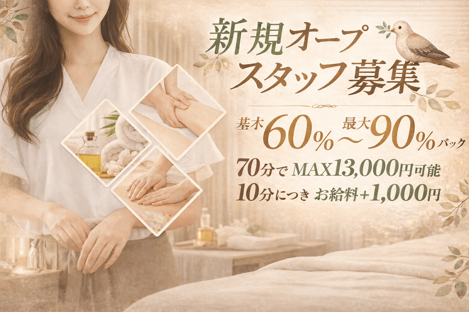 enju -エンジュ-(博多)のメンズエステ求人・1日体験バイトアピール画像1