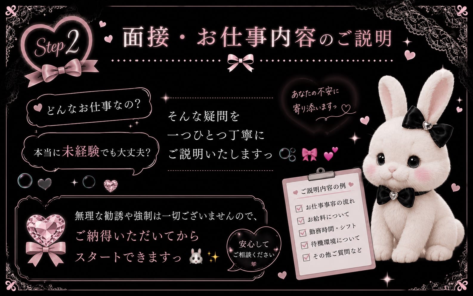 「BeSalon（ビーサロン）」の入店の流れ2