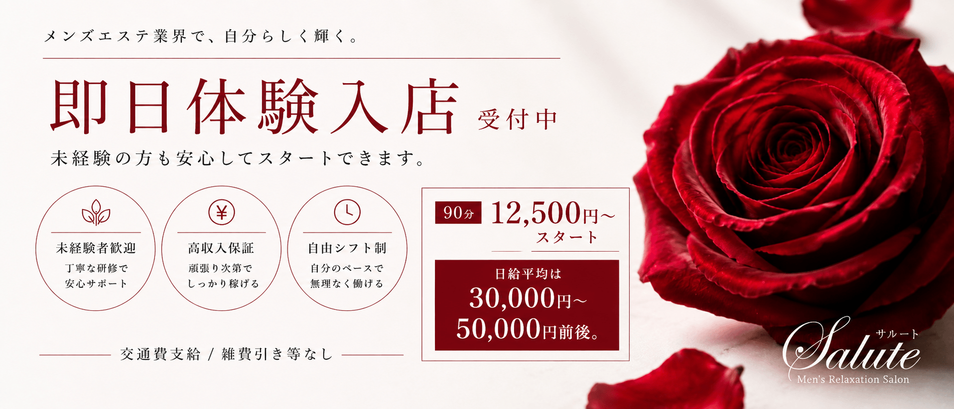 「サルート京都店」の1日体験バイトアピール画像1枚目