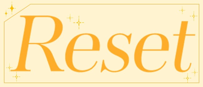 「Reset」のアピール画像1枚目