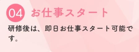 「ちゅーりっぷ」の応募から採用までの流れSTEP4