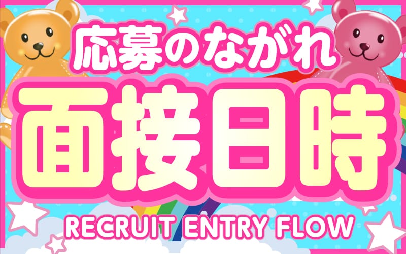 「Rainbow兵庫店」の応募から採用までの流れSTEP2