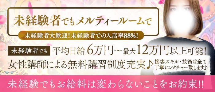 「メルティールーム」の未経験歓迎アピール画像1枚目