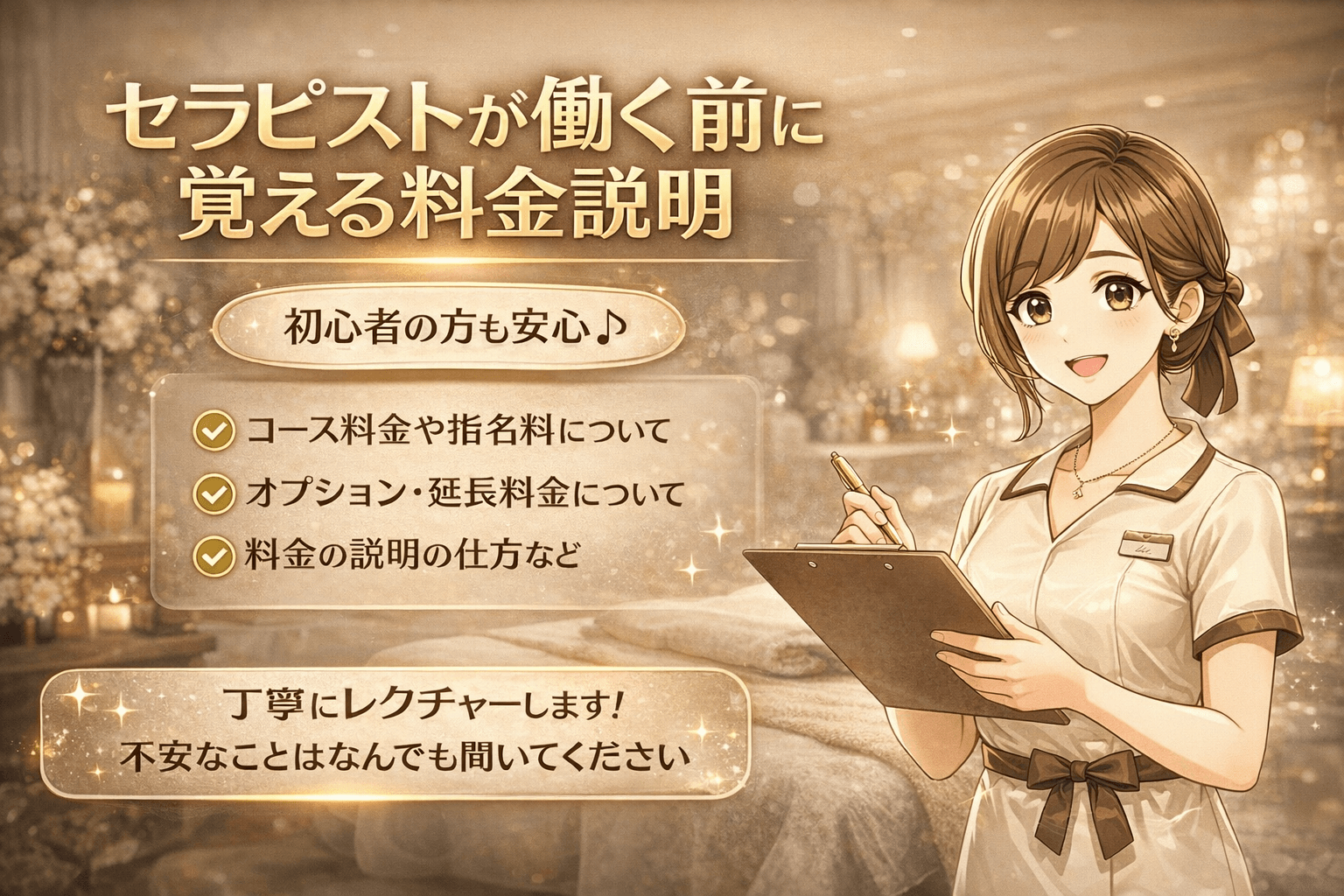 「札幌メンズエステ Mimi Fleur（ミミフルール）」の入店の流れ1