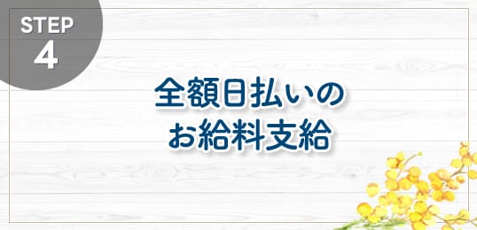 「シェルビション」の入店の流れ4