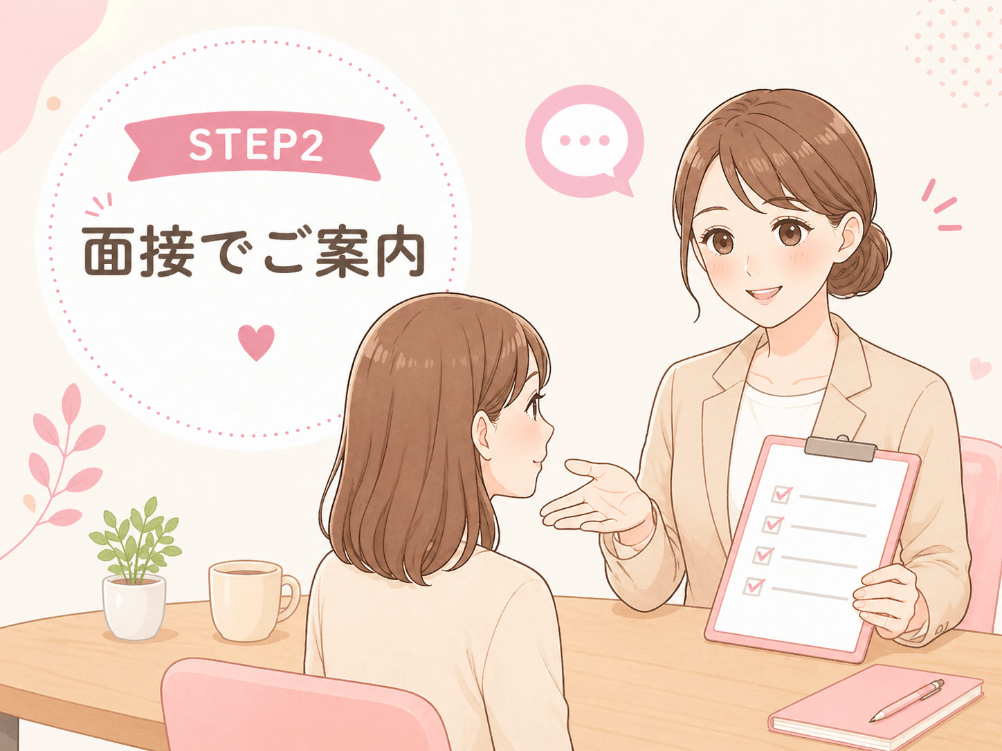 「カップケーキ」の応募から採用までの流れSTEP2