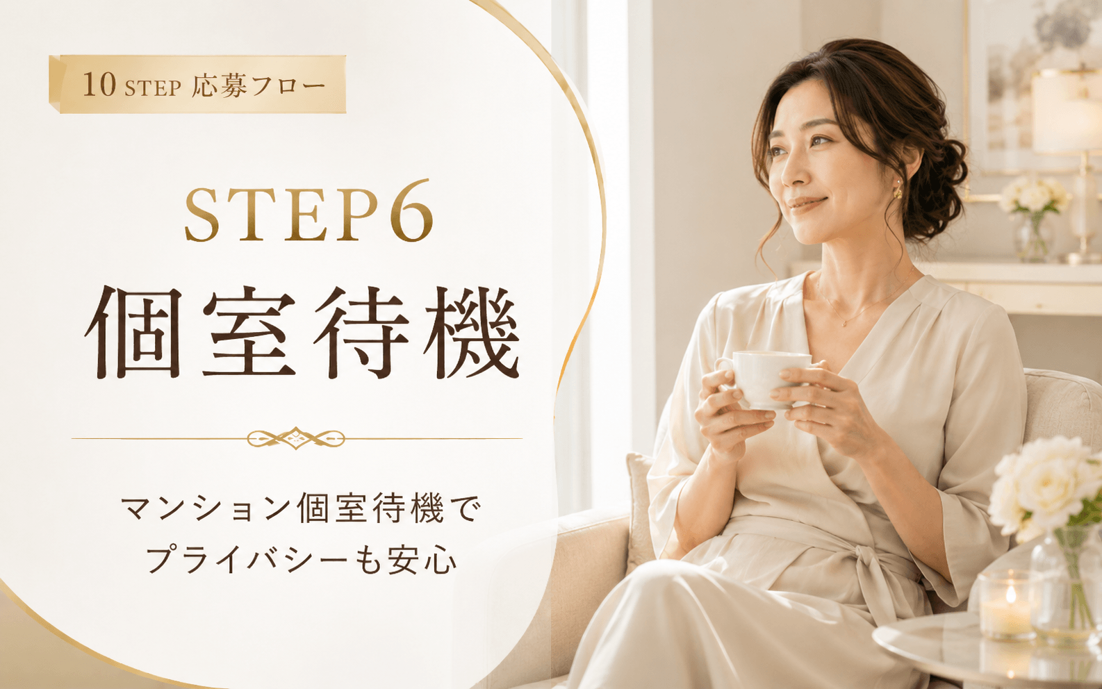 「堺筋本町倶楽部」の応募から採用までの流れSTEP6