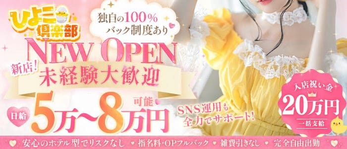 「ひよこ俱楽部」の未経験歓迎アピール画像1枚目