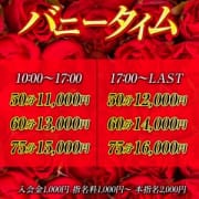 「バニータイム【50分11,000円~】」05/24(木) 22:05 | ドMなバニーちゃん徳島店のお得なニュース
