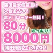 「今だけ80分=8000円ポッキリ !新規ご入会キャンペーン!さらに潮吹き・ローターが使い放題!」11/14(水) 18:04 | ぽちゃかわ女子専門店のお得なニュース