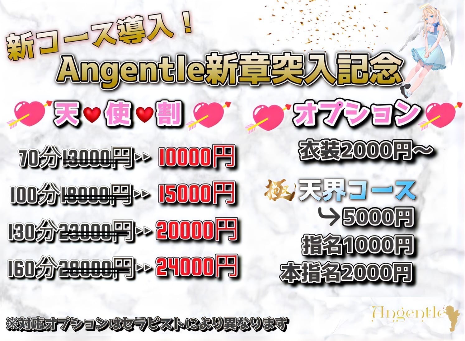 「Angentle第二章記念イベント」04/09(火) 13:02 | Angentle(エンジェントル)のお得なニュース