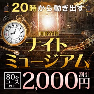 「西船花壇ナイトミュージアム」09/08(日) 08:00 | 西船人妻花壇のお得なニュース