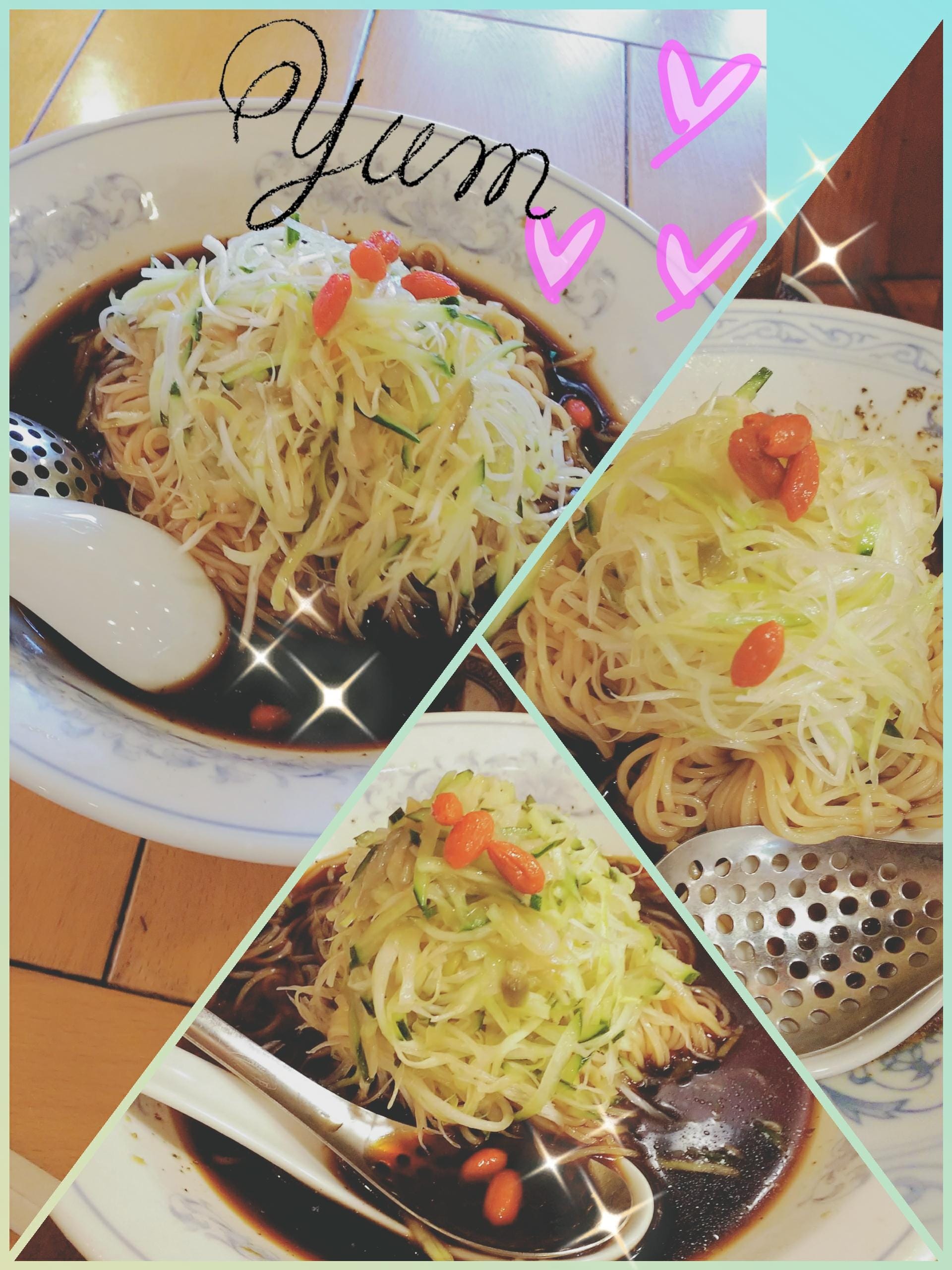 「黒酢冷麺!」08/14(火) 12:13 | かなでの写メ・風俗動画