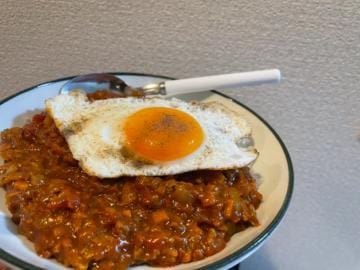 「キーマカレー」04/18(木) 23:46 | 朝倉　うみの写メ日記