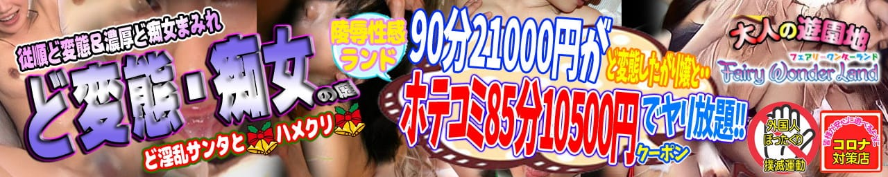 激安フェアリーワンダーランド~従順ど変態&濃厚ど痴女まみれ~大人の遊園地 - 名古屋