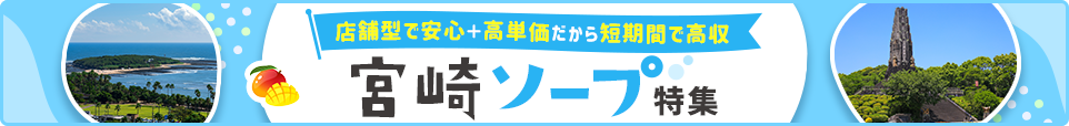 宮崎市近郊ソープ特集