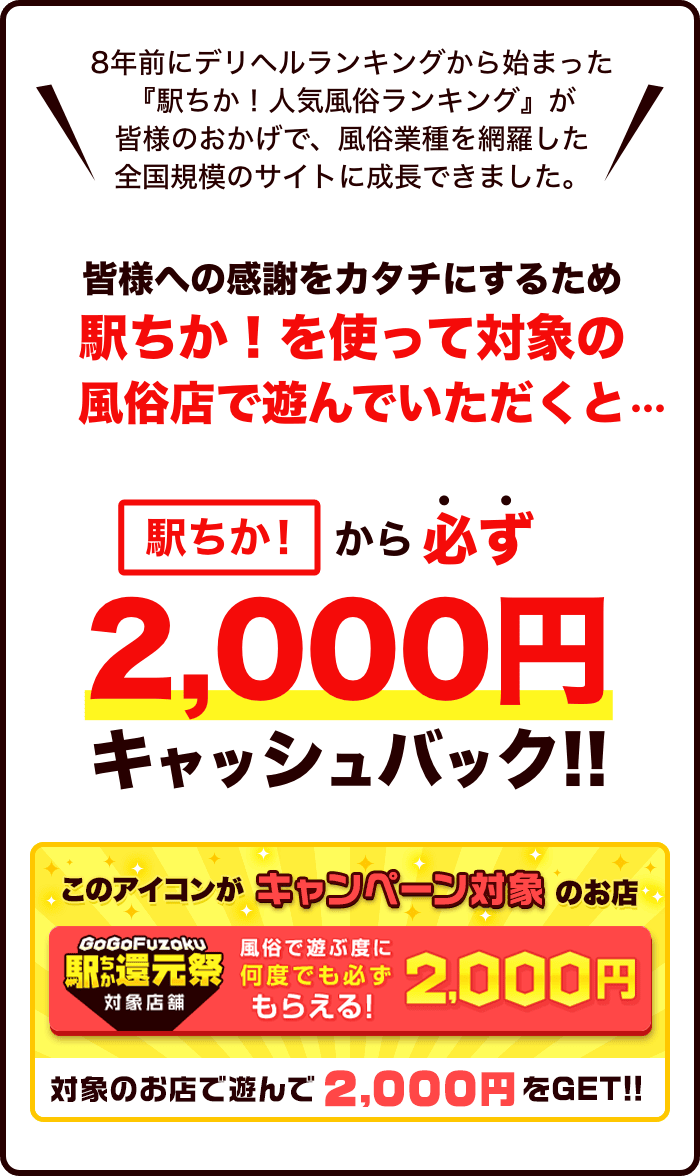 最新版】大阪府の人気風俗ランキング｜駅ちか！人気ランキング